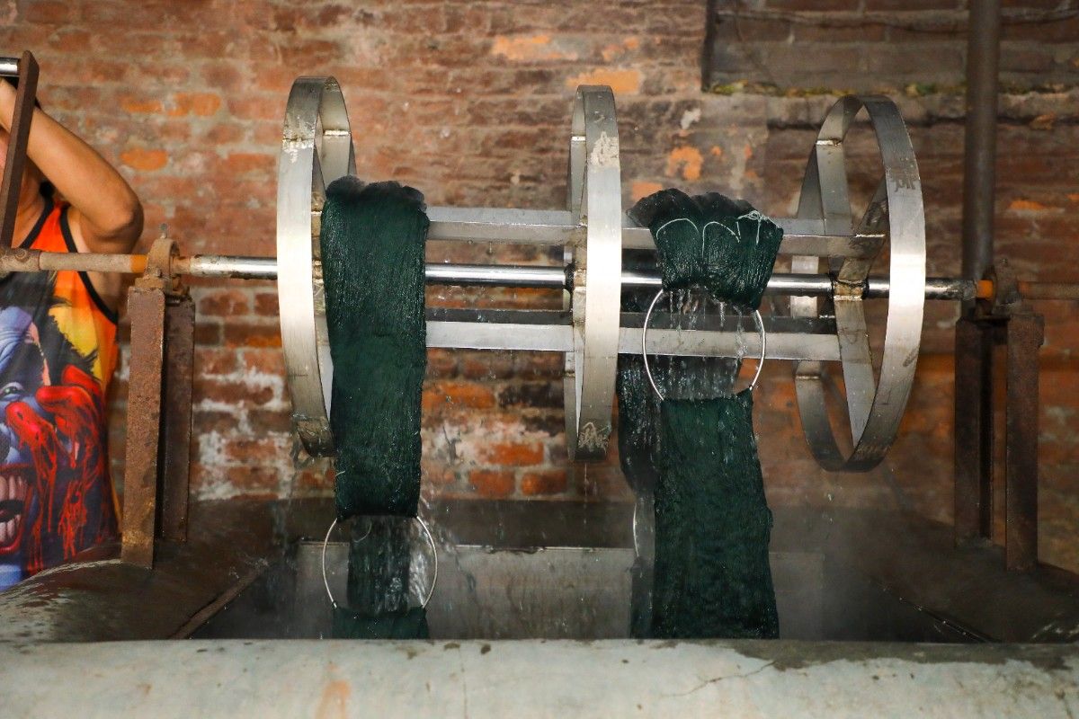 Natural Dyeing Process